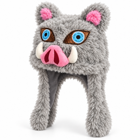 Capuche peluche Inosuke