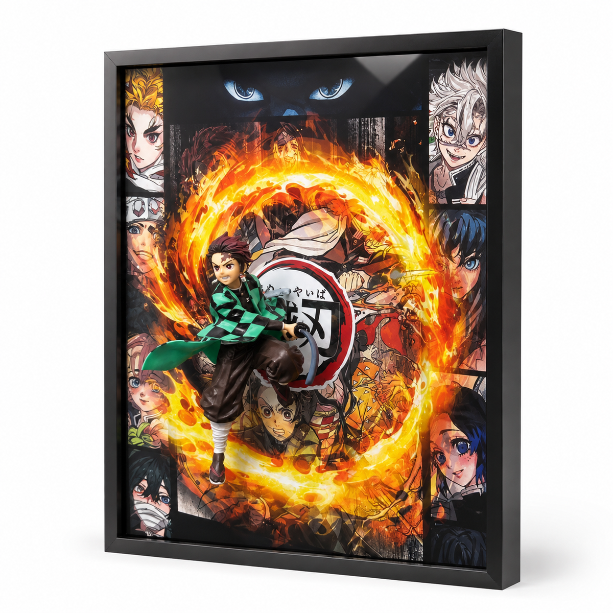 Cadre lumineux Demon Slayer, visuel 1 sur 2