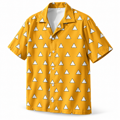 Chemise Zenitsu triangles