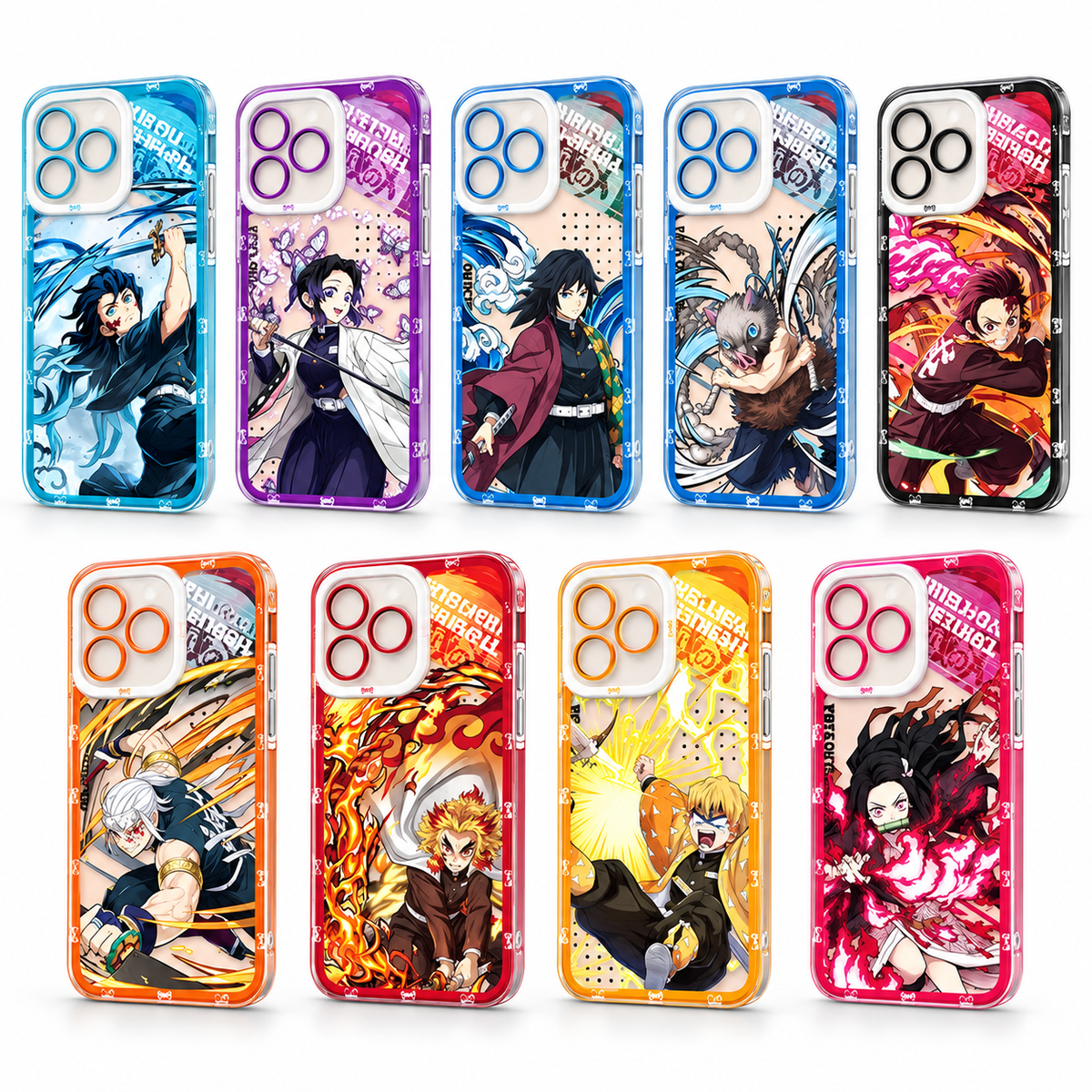 Coque Galaxy A bord coloré