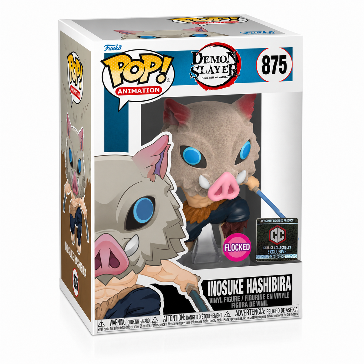 Figurine Inosuke masqué