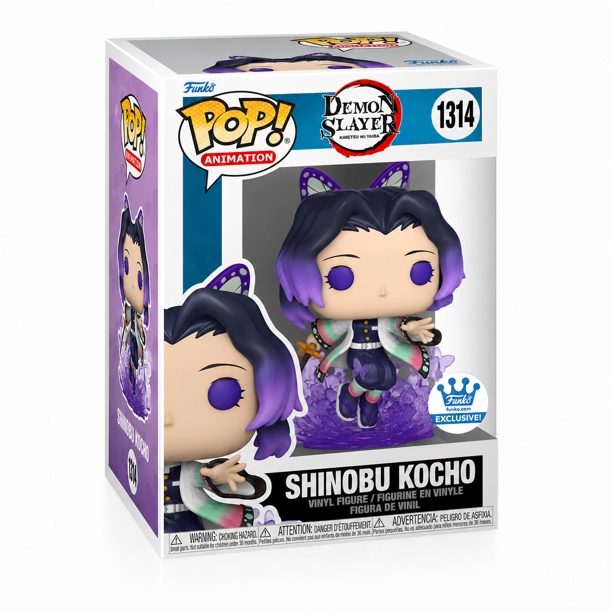 Figurine Shinobu papillons