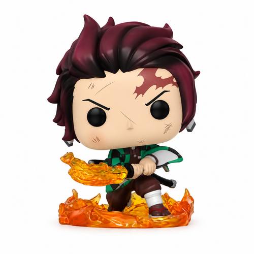 Figurine Tanjiro flammes