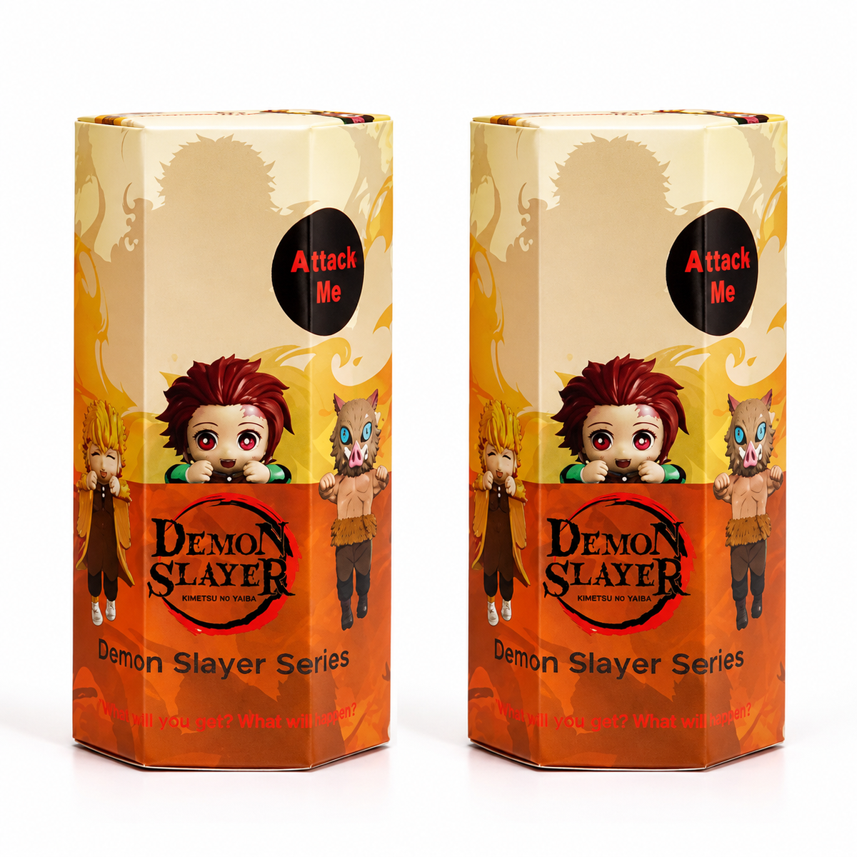 Figurines surprise Demon Slayer, 2pcs
