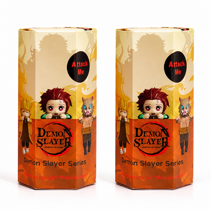 Figurines surprise Demon Slayer, 2pcs