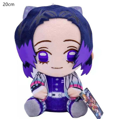 Original 20cm Demon Slayer's Blade Plush Toy Kimetsu No Yaiba Kamado Tanjirou Tomioka Giyuu Agatsuma Zenitsu Douma Sabito Plush
