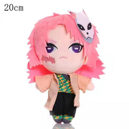 Original 20cm Demon Slayer's Blade Plush Toy Kimetsu No Yaiba Kamado Tanjirou Tomioka Giyuu Agatsuma Zenitsu Douma Sabito Plush