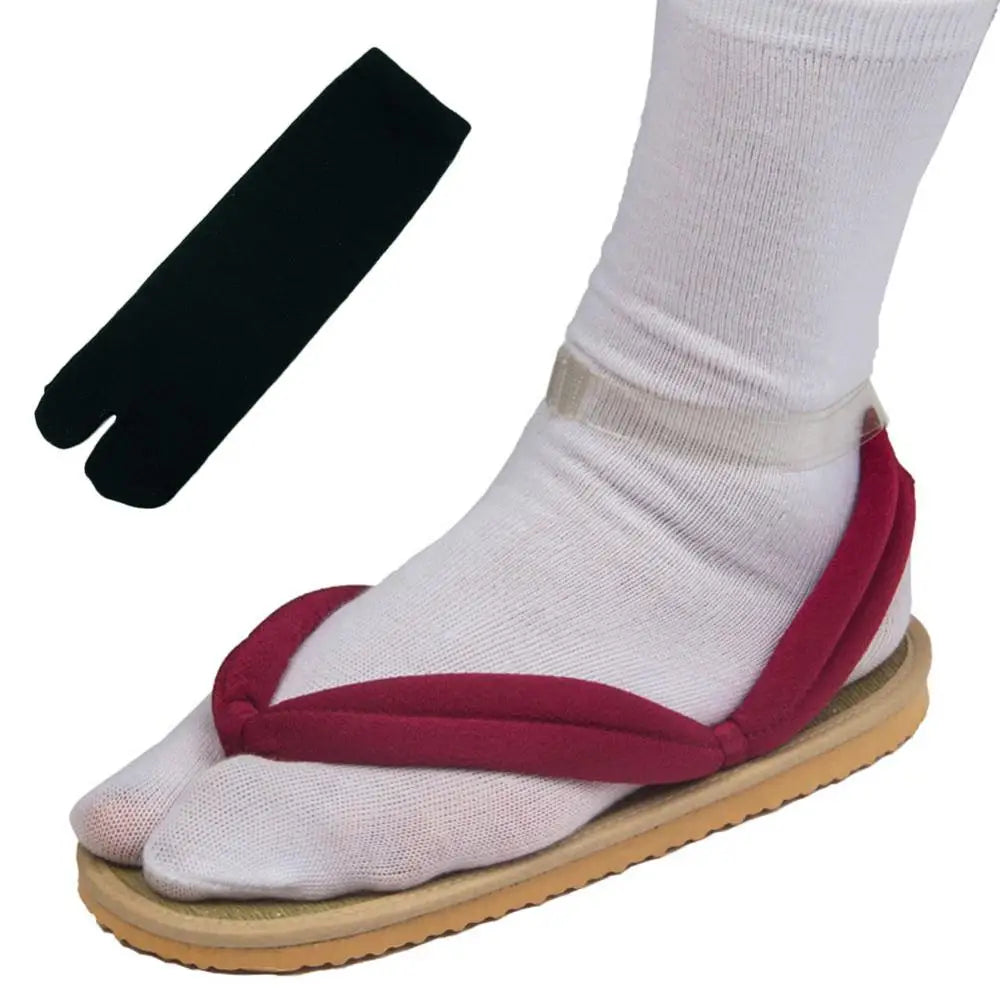 Anime Demon Slayer Shoes With Socks for Adults Kids Kimetsu no Yaiba Cosplay Shoes Nezuk Tanjirou Clogs Shoes Accessories