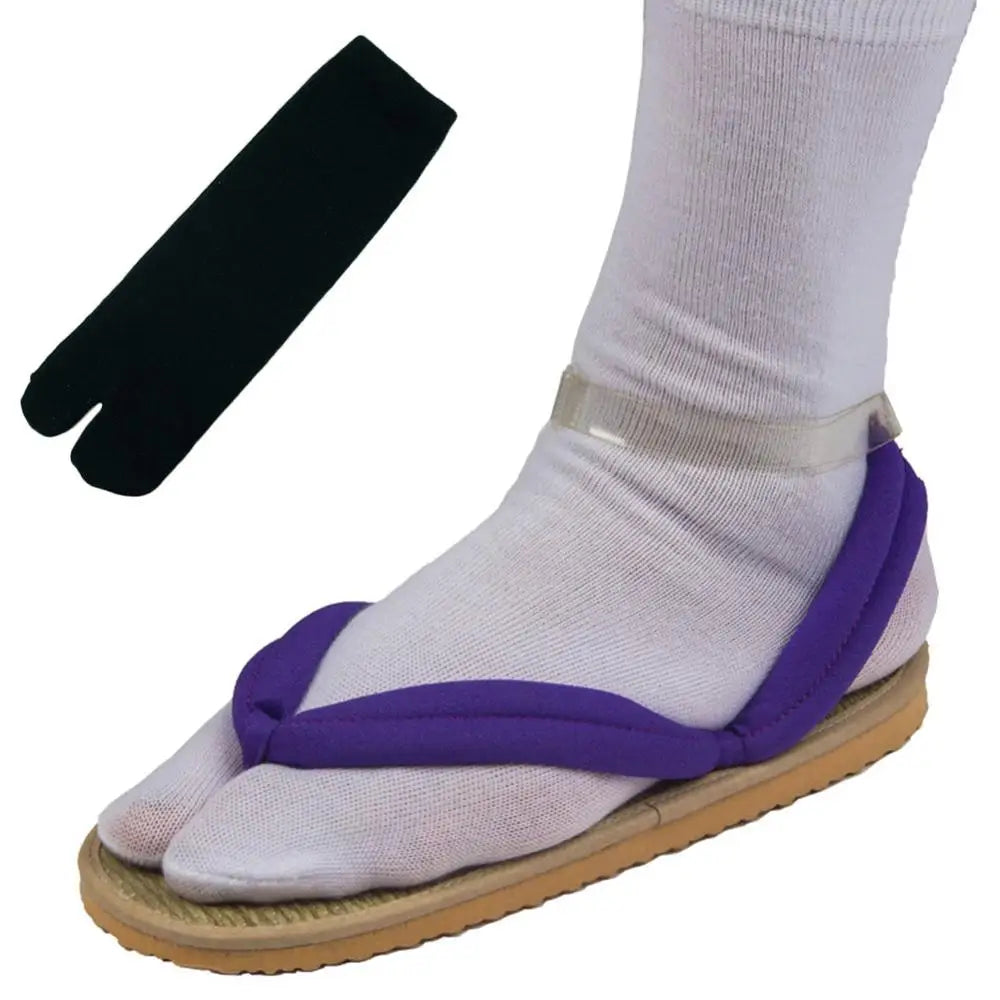 Anime Demon Slayer Shoes With Socks for Adults Kids Kimetsu no Yaiba Cosplay Shoes Nezuk Tanjirou Clogs Shoes Accessories