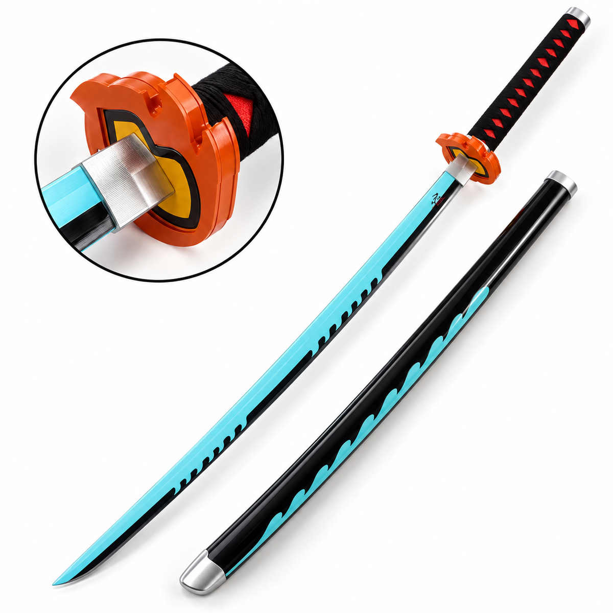 Katana Tanjiro turquoise