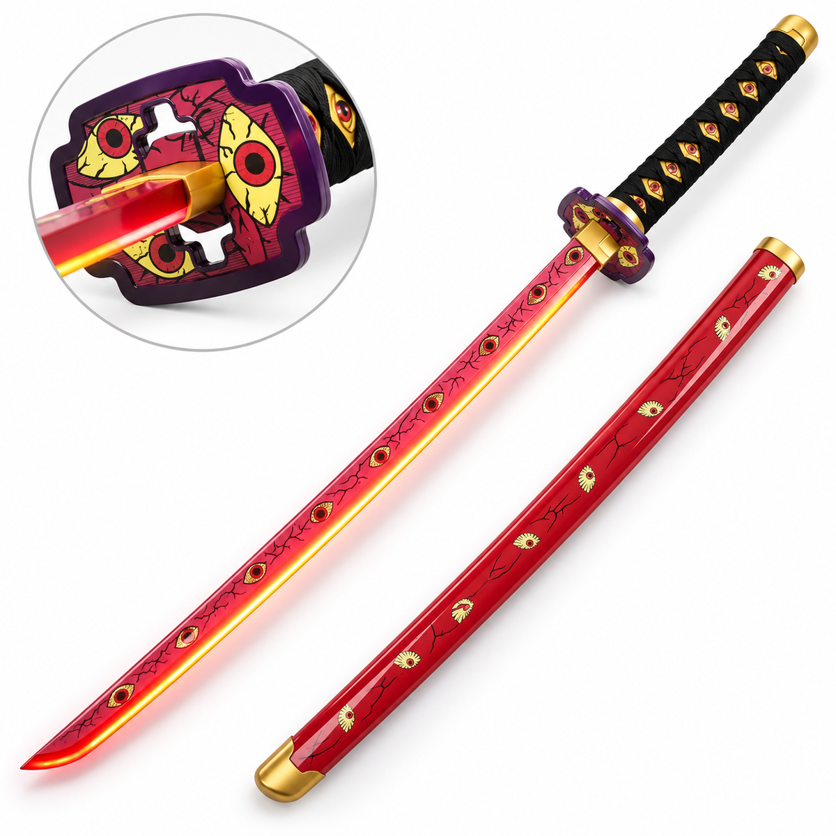 Katana LED Kokushibo