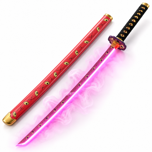 Katana vapeur LED Kokushibo