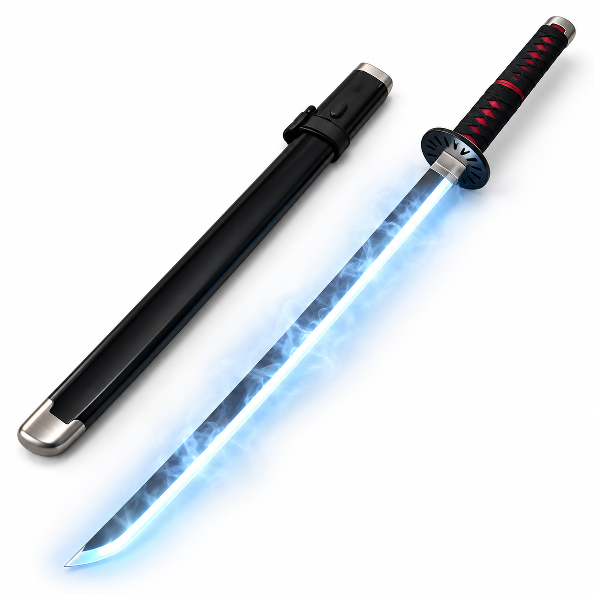 Katana vapeur LED Tanjiro bleu