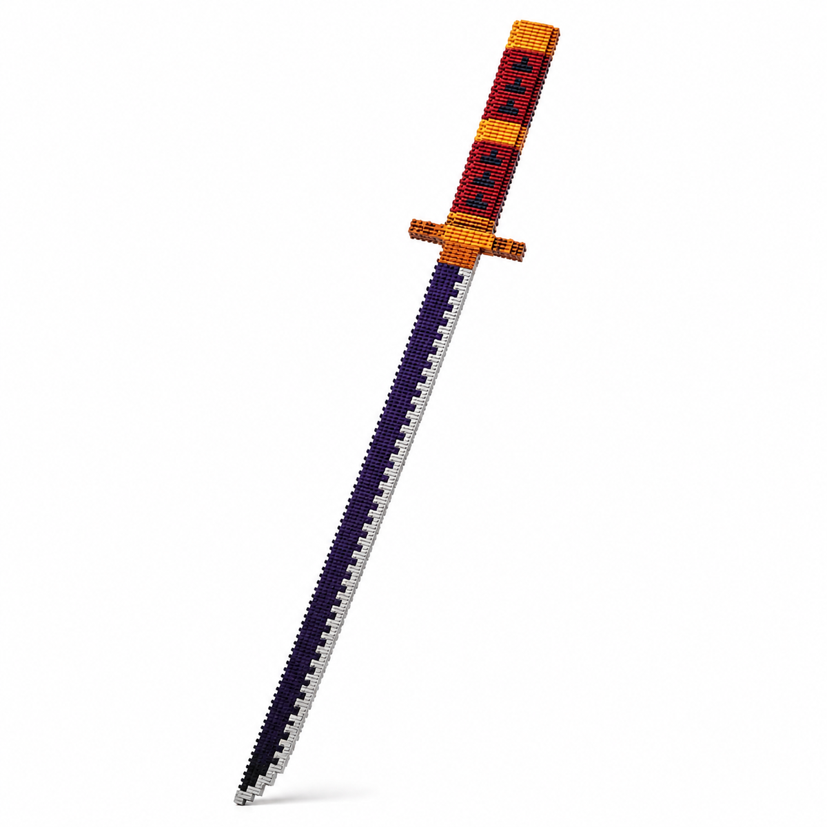 Katana LEGO manche rouge