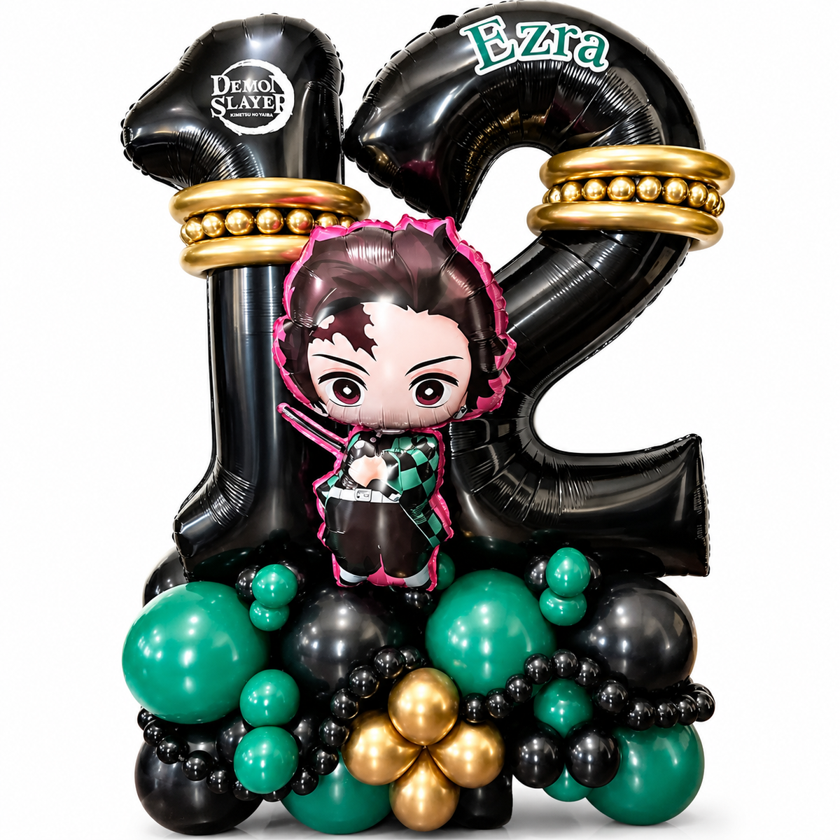 Kit ballons chiffres Demon Slayer, visuel 1 sur 10
