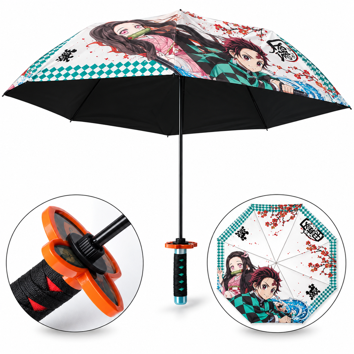 Parapluie Nezuko et Tanjiro