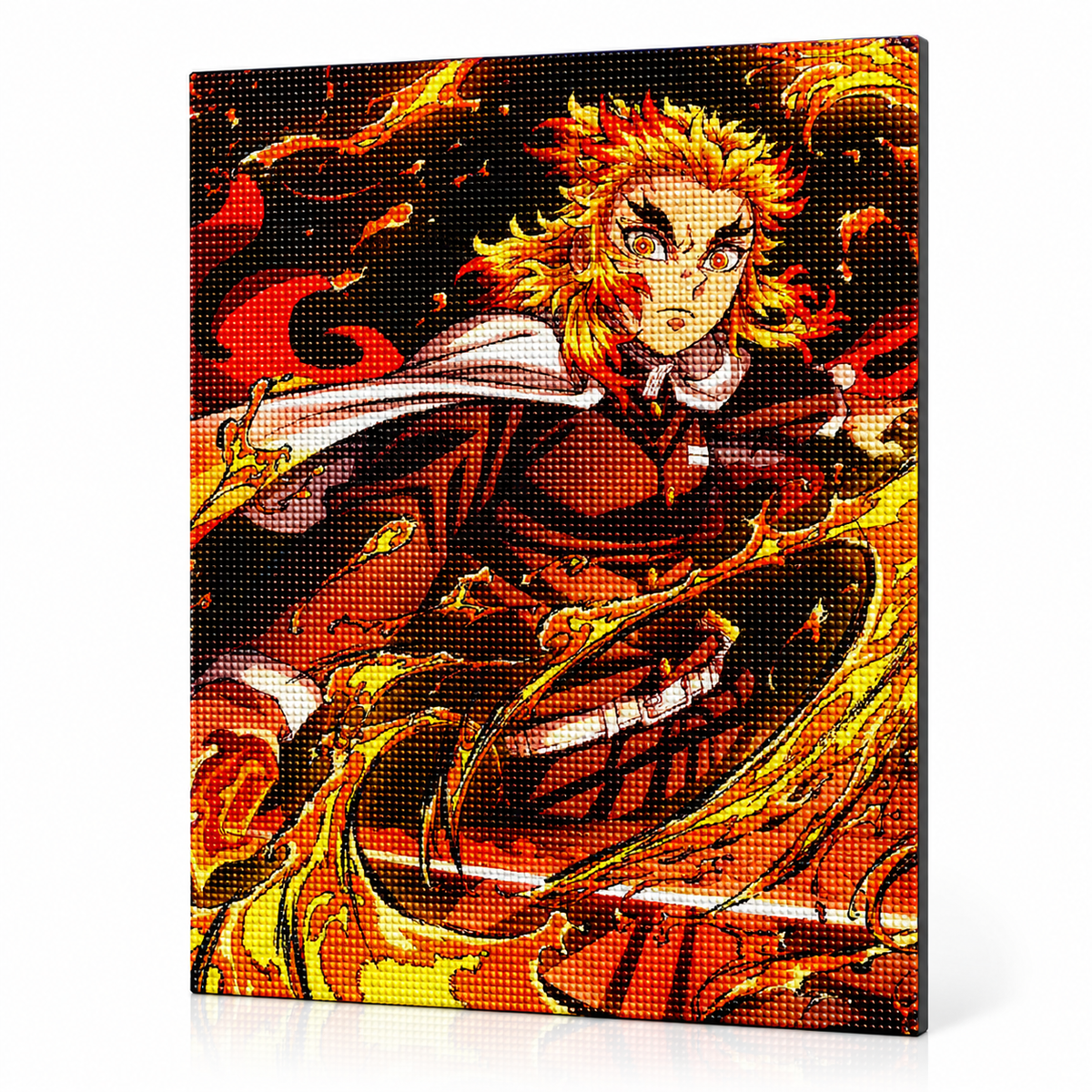 Peinture diamant Rengoku haori