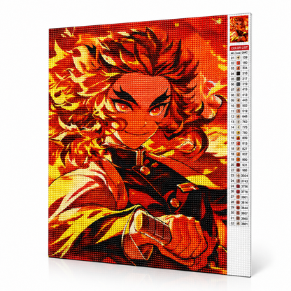 Peinture diamant Rengoku