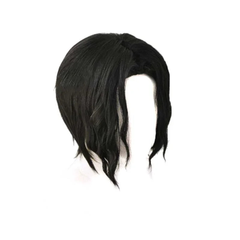 Anime Kibutsuji Muzan Cosplay Costume Wig Black Coat Uniform Shirt Formal Hat Full Set Man Woman Carnival Christmas Suit