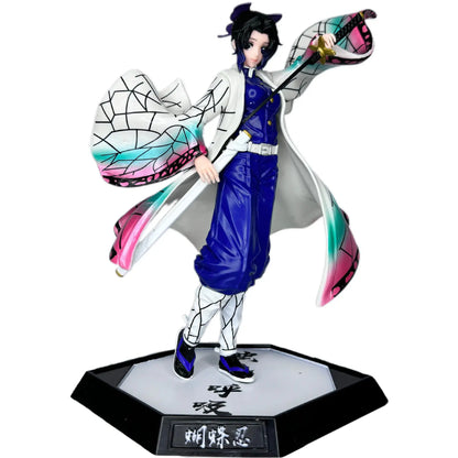 Anime Demon Slayer Figure Kamado Tanjirou Nezuko Action Figure Zenitsu Inosuke Kimetsu Yaiba Figurine PVC Model Collection Toys