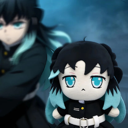 2026 IN STOCK 26cm Demons Slayer Tokitou Muichiro Plush Toys Cute Soft Stuffed Home Room Decor Dolls For Birthday Christmas Gift
