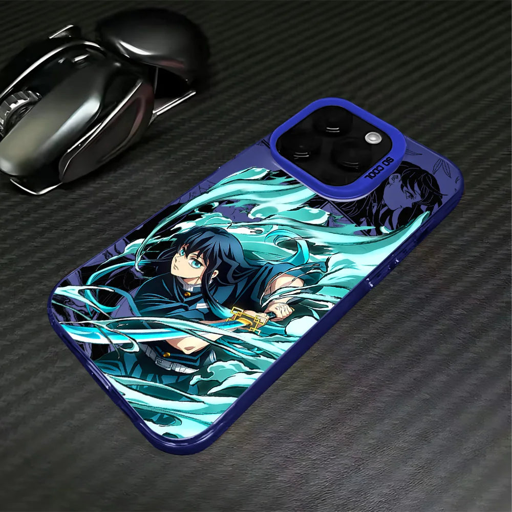 Anime Hot Demons Slayers Phone Case for Xiaomi Redmi Note 7 8 9 9S 10 11 12 13 14 15 Pro Plus 4G 5G Anti Fall Matte Back Cover