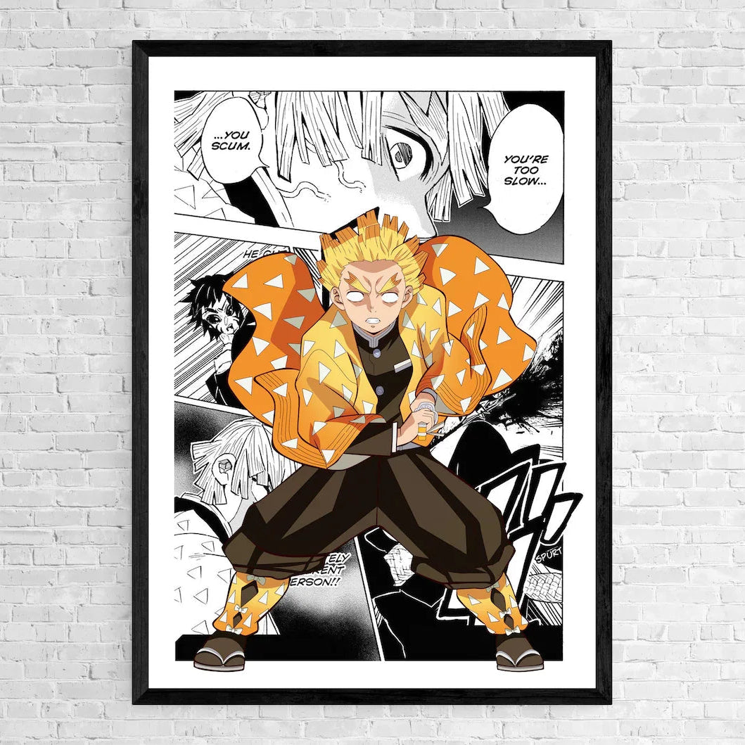 Poster manga Zenitsu