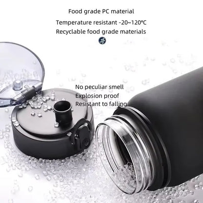650ML Demon Slayer Kamado Tanjirou Rengoku Kyoujurou Portable Sports Water Bottle Leak Proof Outdoor Travel Sports Fitness Jugs