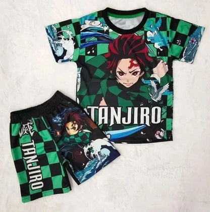 Demon Slayer Multi-character, Multi-style 3D Printed Pajamas and Loungewear for Kids and Adults, Family Outing Eye-catching