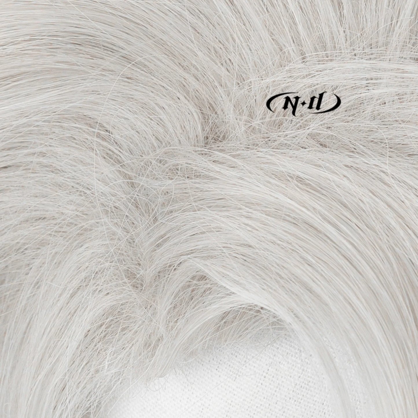 ND Brand Shinazugawa Sanemi Kimetsuu Cosplay Wigs Hair Hairpiece for Comic-con Cosplayer Halloween Costume Party