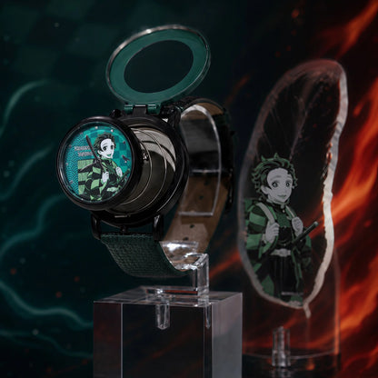 Official Genuine Demon Slayer Watch Blind Box Vol 2 Forged Time Series Tanjiro Zenitsu Nezuko Quartz Wrist Watch For Anime Fans