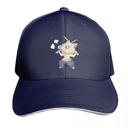 Slayer Demon Anime Teams Cap Fashion Casual Baseball Caps Adjustable Hat Hip Hop Summer Unisex Baseball Hats Polychromatic
