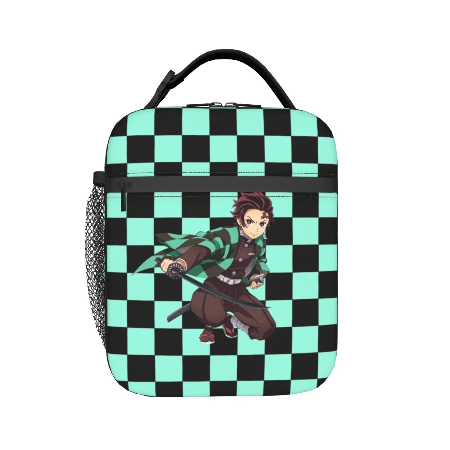 D-Demons Slayers Portable Lunch Box Multifunction Kimetsus No Yaibas Cooler Thermal Food Insulated Lunch Bag School Student