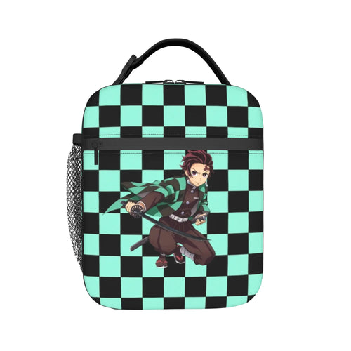 D-Demons Slayers Portable Lunch Box Multifunction Kimetsus No Yaibas Cooler Thermal Food Insulated Lunch Bag School Student