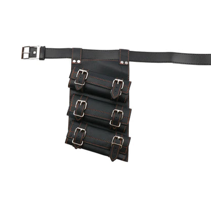 Anime Demon Cosplay  1/2/3 Tier Set Katana Belt Sword Holster Waist Holder Knife Real Size Japanese Samurai Decor