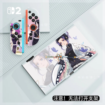 Anime Demon Slayer Tanjiro For Switch2 Protective Case Demon Slayer Anti Fall All Inclusive Hard Shell Switch 2 Decoration Gifts