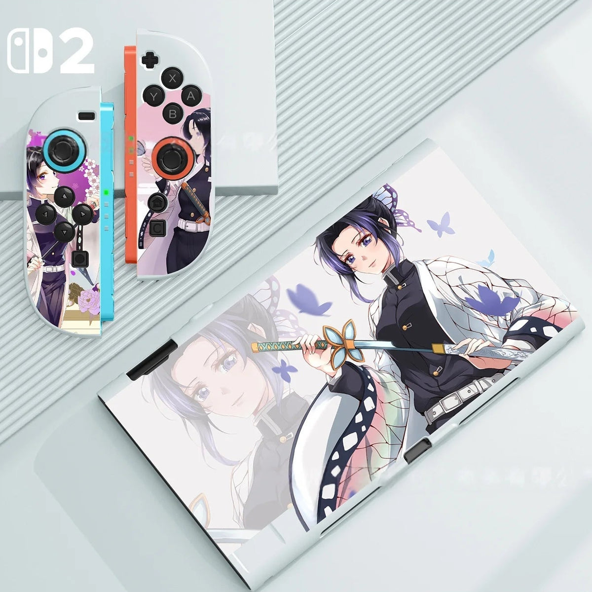 Coque Switch 2 Shinobu blanche