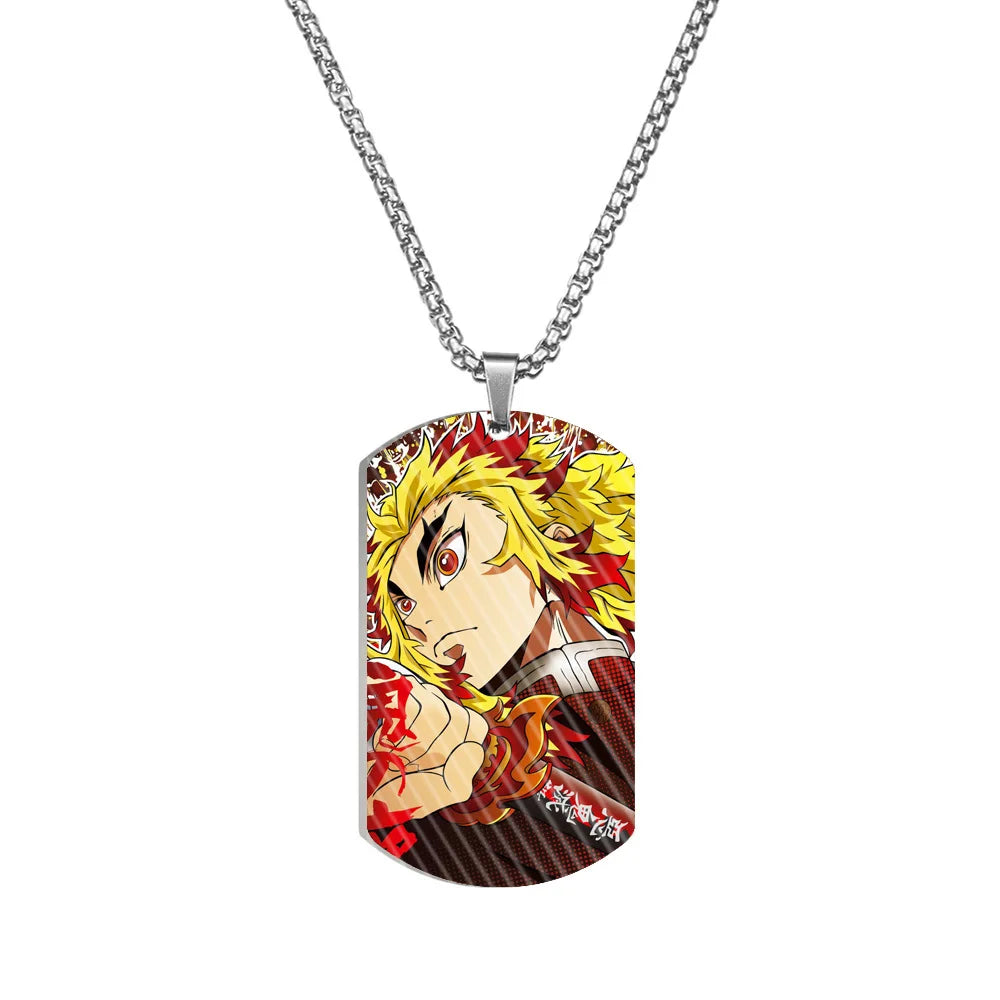 Collier plaque militaire Demon Slayer, visuel 22 sur 46