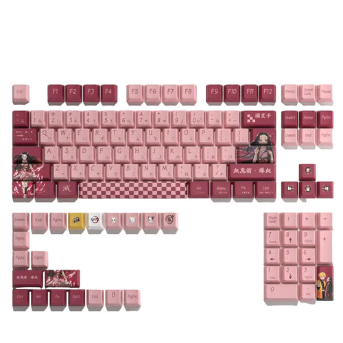 Jeu de keycaps Nezuko