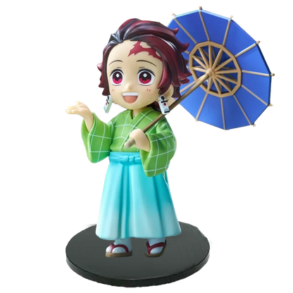 Anime Demon Slayer Kimetsu no Yaiba Figure 15cm Kochou Shinobu Kanroji Mitsuri Plum Rain Series Action Model Toy Gift
