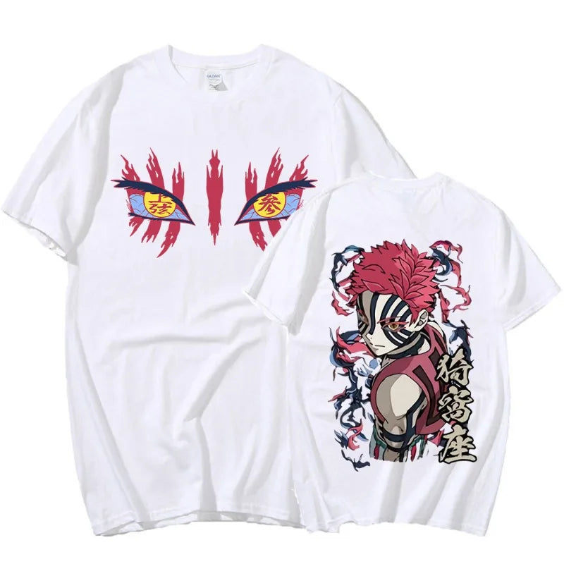 Demon Slayer Anime Komatsu Anime Spring/Summer Men's T-shirt Casual Suitable for Both Men and Women