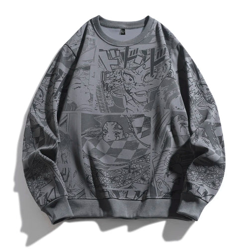Sweat Demon Slayer grandes tailles, visuel 3 sur 7