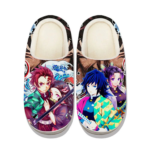Chaussons quatre portraits