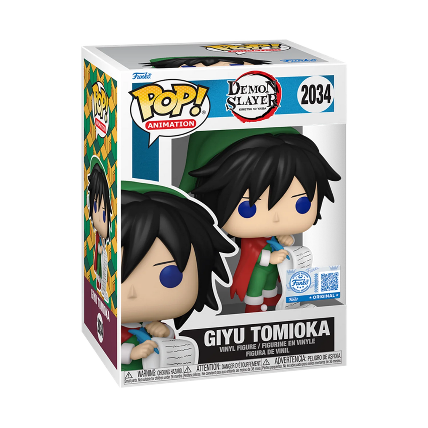 Funko Pop Genuine Demon Slayer Demon Slayer Demon Slayer Tanjiro Tongmo Nezuko Trendy Toy Figure Boy Birthday Gift ChristmasGift