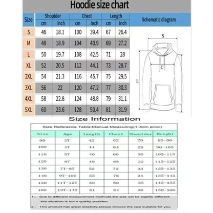 Demon Slayer Muichiro Tokito Large Size Fleece Hoodie Loose New Autumn Winter Men's and Women's Parent-Child Versatile Jacket