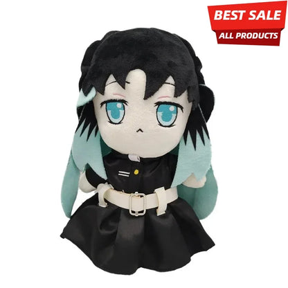 NEW IN STOCK 26cm Demons Slayer Tokitou Muichiro Plush Toys Cute Soft Stuffed Home Room Decor Dolls For Birthday Christmas Gift