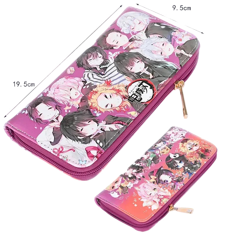 Portefeuille long chibis