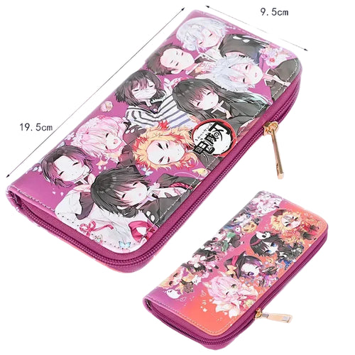 Portefeuille long chibis