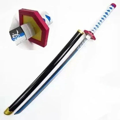 104cm Demon Slayer Katana Schwert Sword Anime Cosplay Prop Ninja Knife Real Size Japanese Katana Original Samurai Sabre Gift