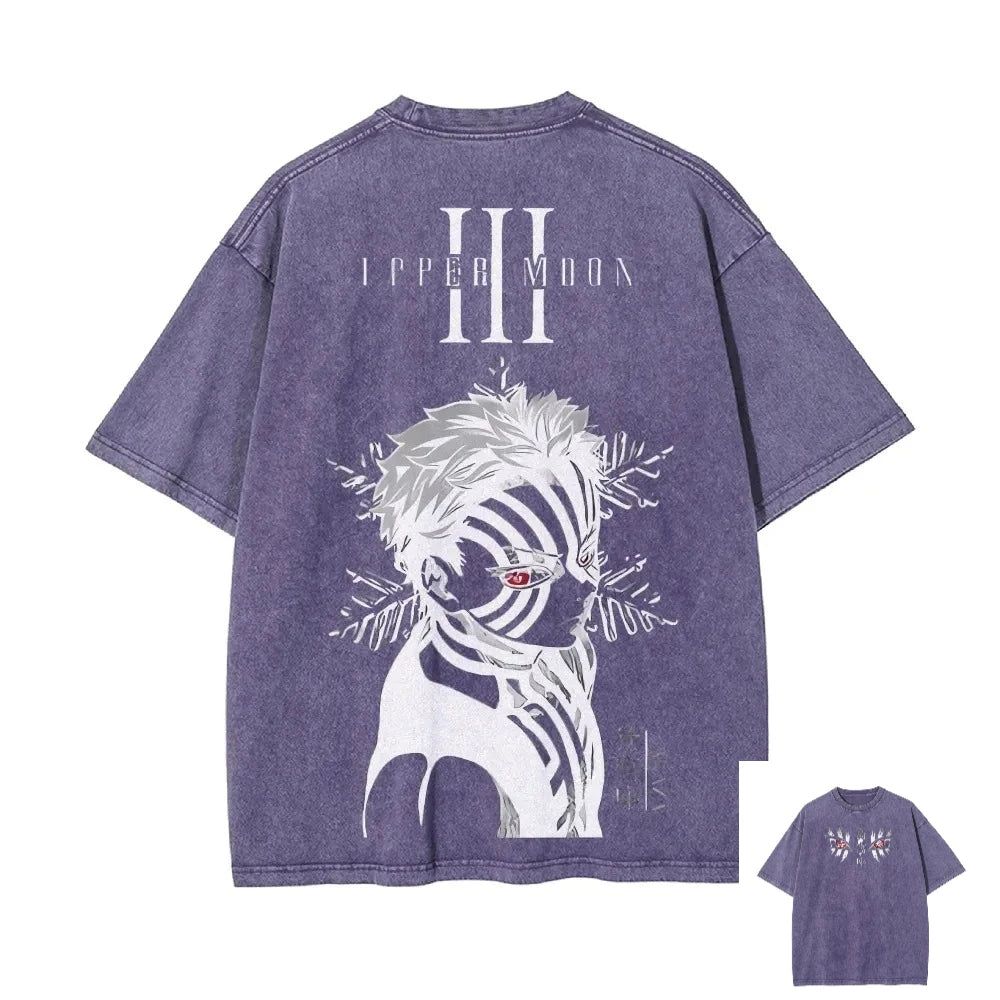 T-shirt Akaza Demon Slayer, visuel 11 sur 13